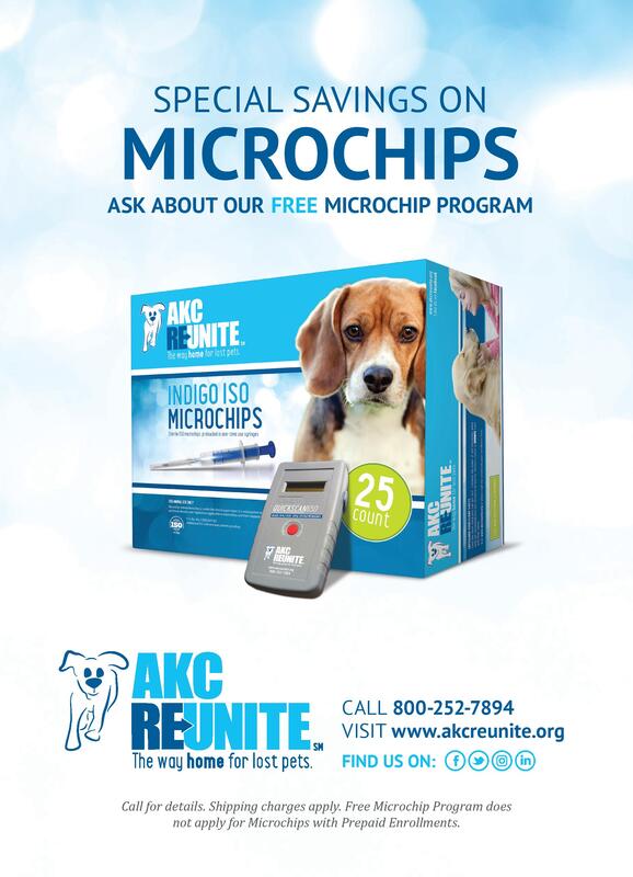 AKC Reunite Microchip